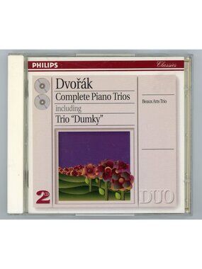 Dvorak Complete Piano Trios Beaux Arts Trio Philips Duo 2 CD Set Dumky Classical